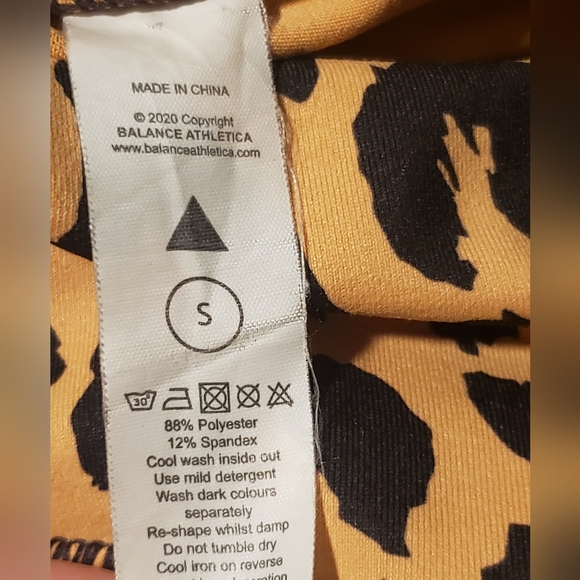 BALANCE ATHLETICA Leopard Print Activewear Leggings - Picture 9 of 9